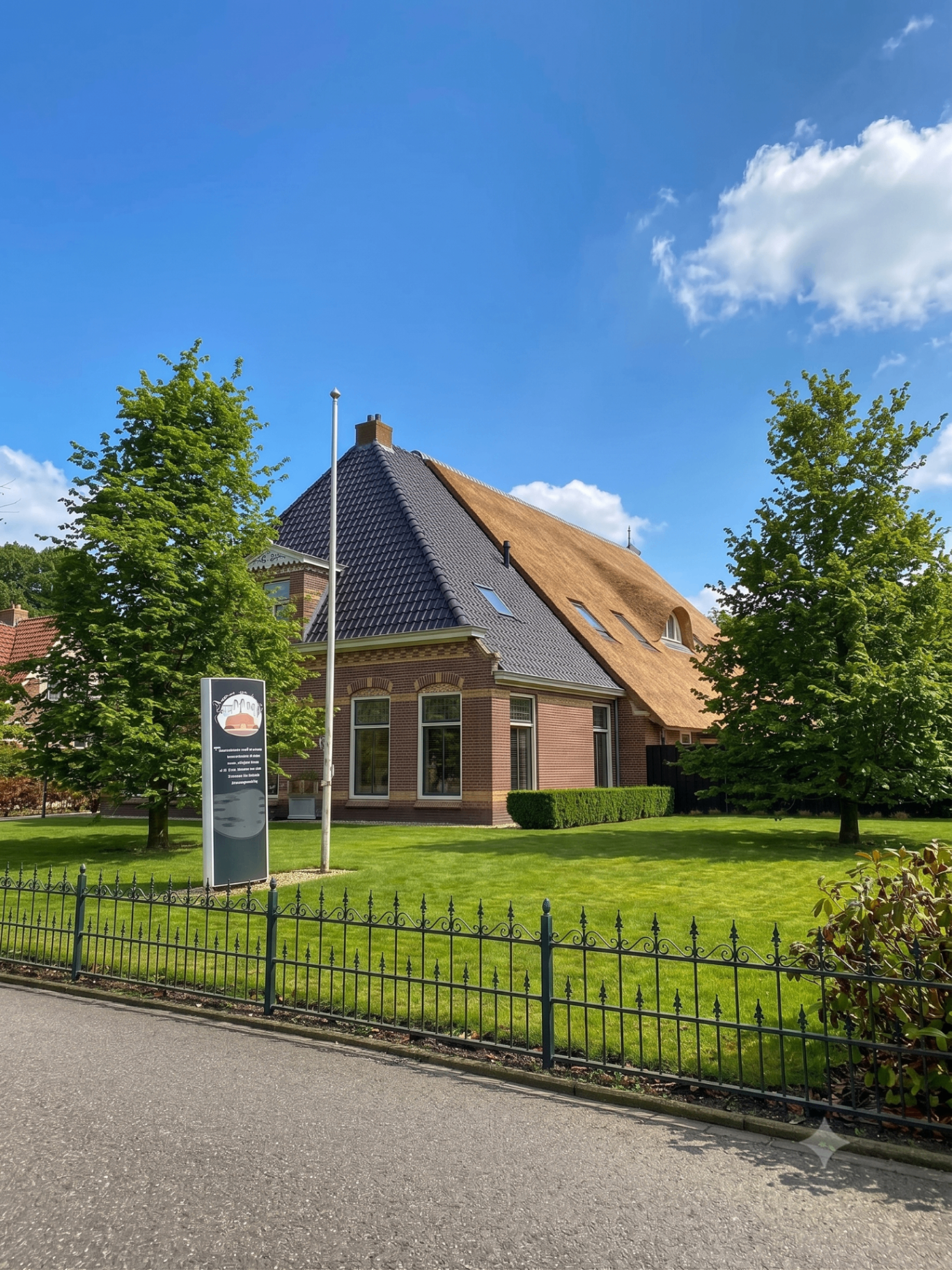 Het pand en de showroom van De Alde Stjelp aan de Mounewei 4 in Oosternijkerk